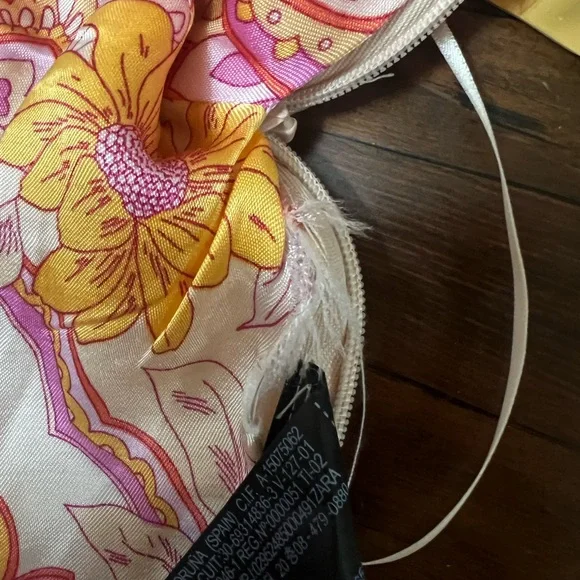 ZARA Paisley Print Crop Top Size Small NWT - Picture 12 of 15